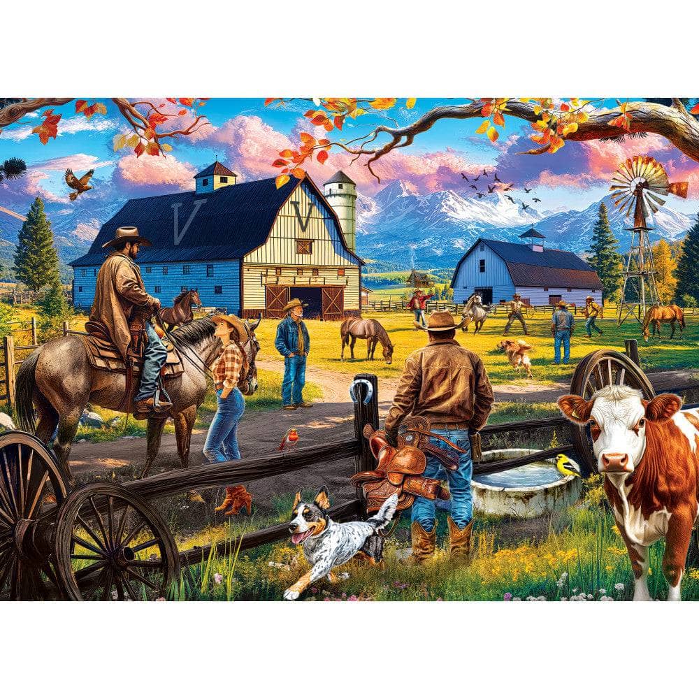 Yellowstone Ranch - Valley Ranch 1000 Piece Jigsaw Puzzle