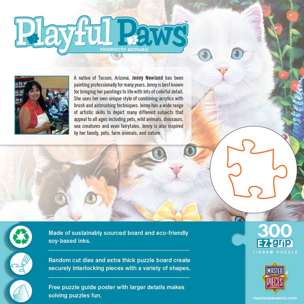 Playful Paws - Puuurfectly Adorable 300 Piece EZ Grip Jigsaw Puzzle
