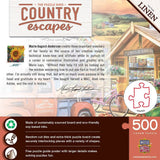 Country Escapes - The Puzzle Shed 500 Piece Jigsaw Puzzle