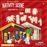 Nativity Scene Wood Craft & Paint Kit