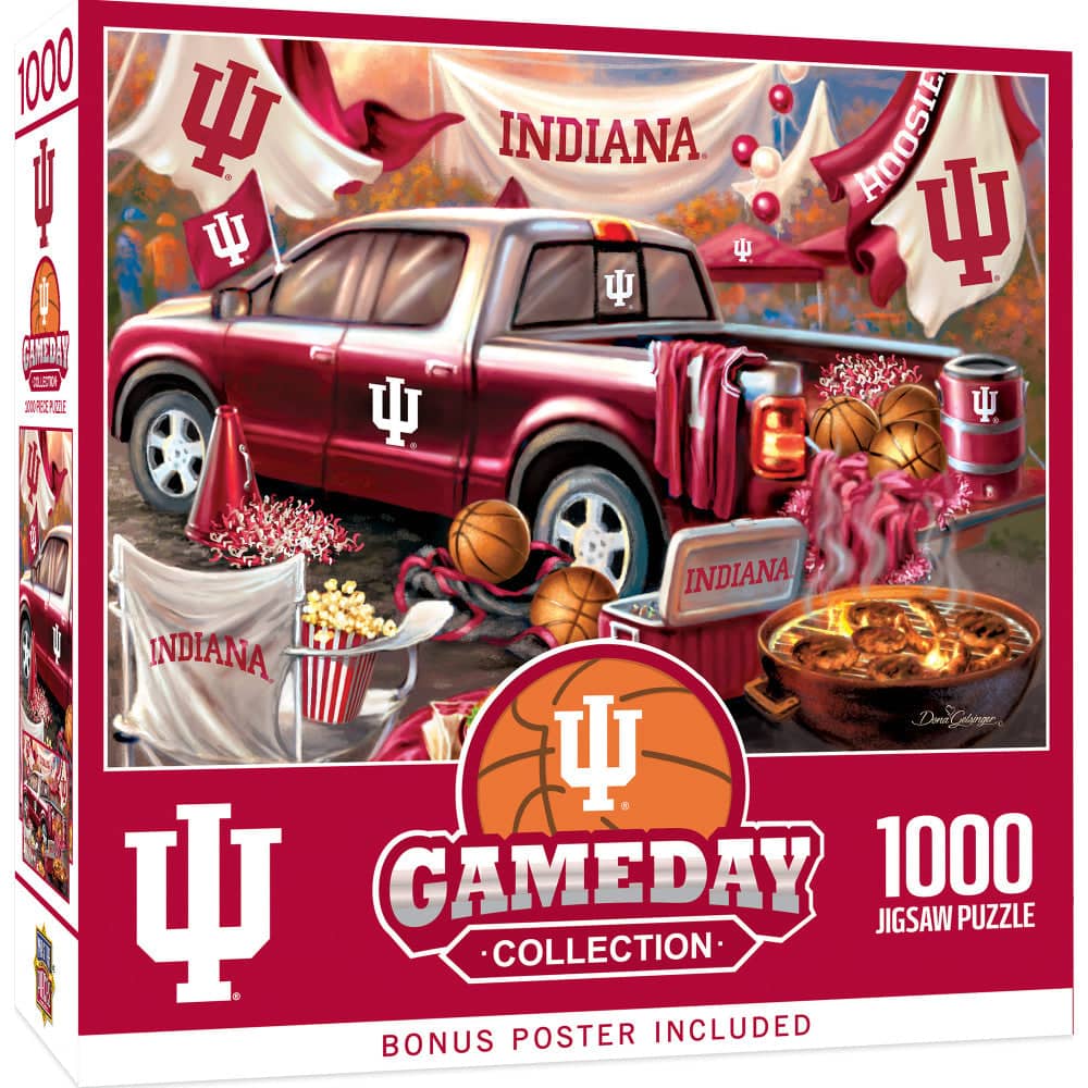 Indiana Hoosiers - Gameday 1000 Piece Jigsaw Puzzle