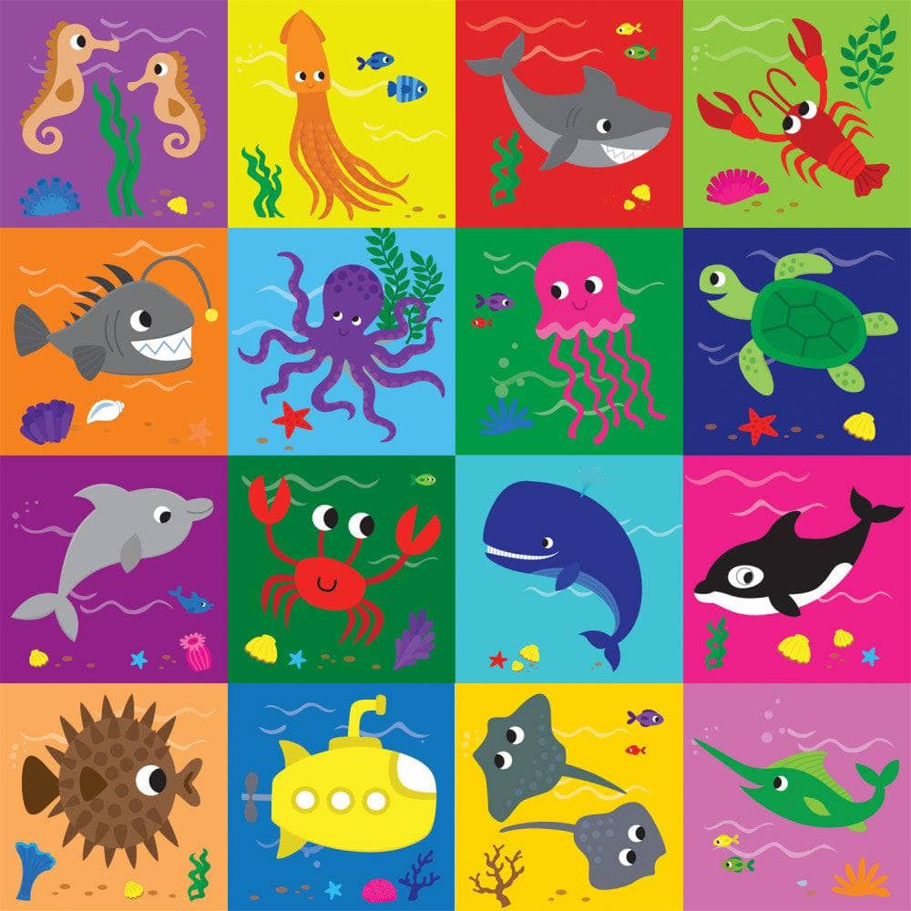 Block Party - Undersea 48 Piece Jigsaw Puzzle