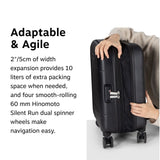 Ozone Hardside Expandable Carry-On Luggage 22"/34+10L by Osprey