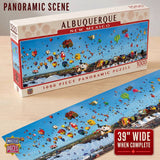 Albuquerque, New Mexico 1000 Piece Panoramic Jigsaw Puzzle