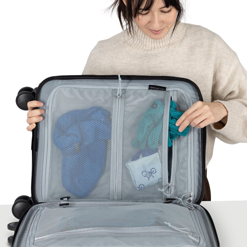 Ozone Hardside Expandable Carry-On Luggage 22"/34+10L by Osprey