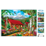 Memory Lane - Mountain Hideaway 300 Piece EZ Grip Jigsaw Puzzle