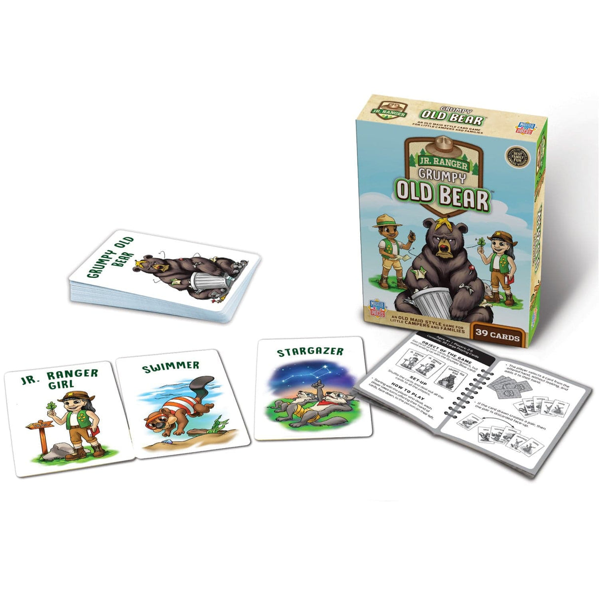 Jr. Ranger Grumpy Old Bear Card Game