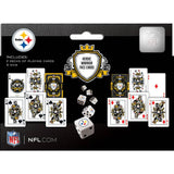 Pittsburgh Steelers - 2-Pack Playing Cards & Dice Set