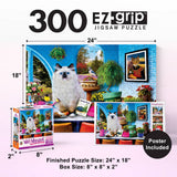 Wild & Whimsical - Catnip Cultivator 300 Piece EZ Grip Jigsaw Puzzle