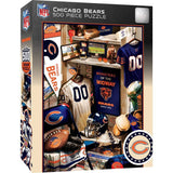 Chicago Bears - Locker Room 500 Piece Jigsaw Puzzle