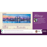 Detroit, Michigan 1000 Piece Panoramic Jigsaw Puzzle