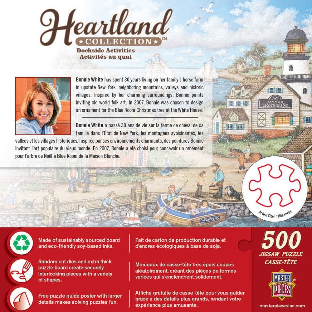 Heartland - Dockside Activities 500 Piece Jigsaw Puzzle