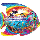 Shapes - Tropical Menagerie 1000 Piece Shaped Jigsaw Puzzle