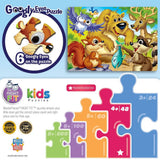 Googly Eyes - Woodland Animals 48 Piece Jigsaw Puzzle