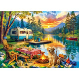 Time Away - The Lake is Calling 1000 Piece Jigsaw Puzzle