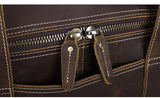 The Wainwright Weekender | Round  Vintage Leather Weekender