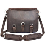 The Gustav Messenger Bag | Large Capacity Vintage Leather Messenger Bag
