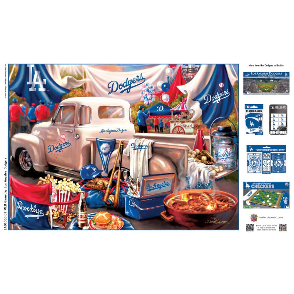 Los Angeles Dodgers - Gameday 1000 Piece Jigsaw Puzzle