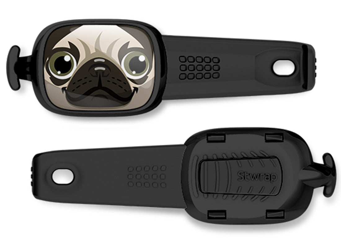 Pugsy the Pug Stwrap