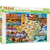 Texas - The Lone Star State 1000 Piece Jigsaw Puzzle