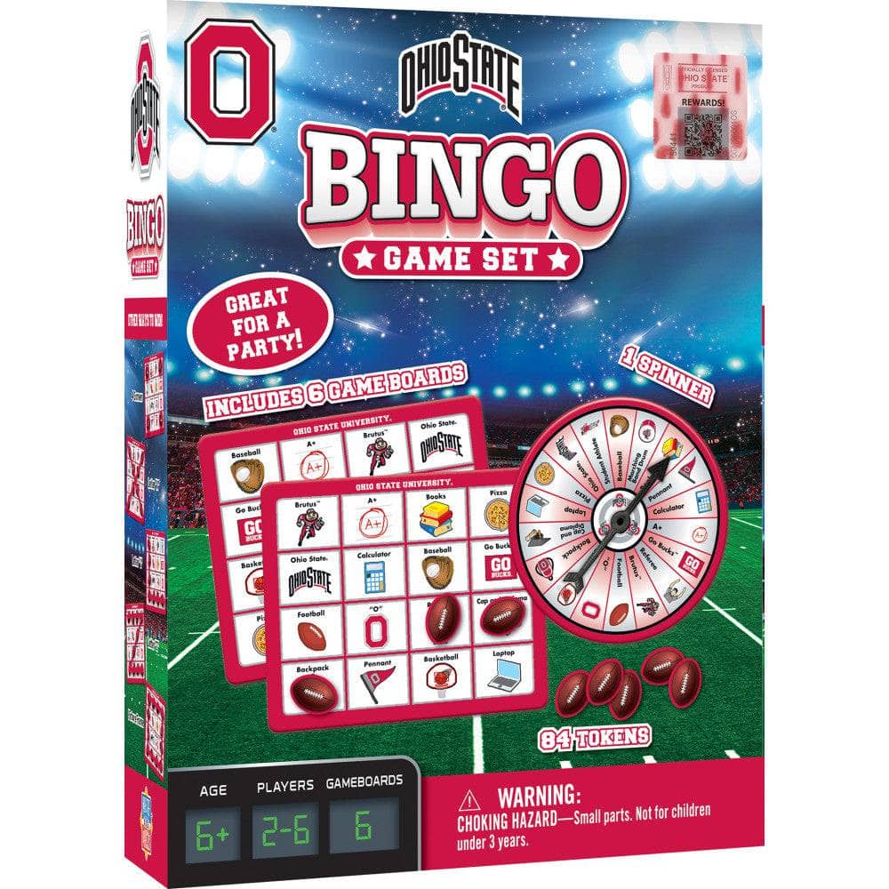Ohio State Buckeyes NCAA Bingo Game