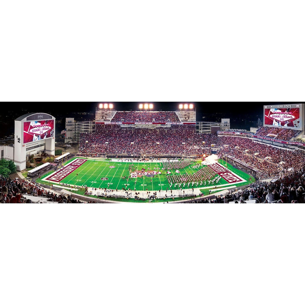 Mississippi State Bulldogs - 1000 Piece Panoramic Jigsaw Puzzle