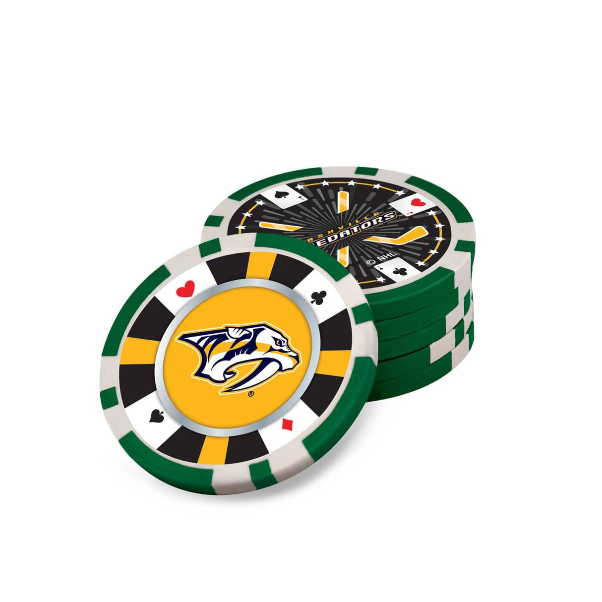 Nashville Predators 300 Piece Poker Set
