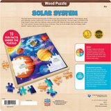 Wood Fun Facts - Solar System 48 Piece Wood Jigsaw Puzzle