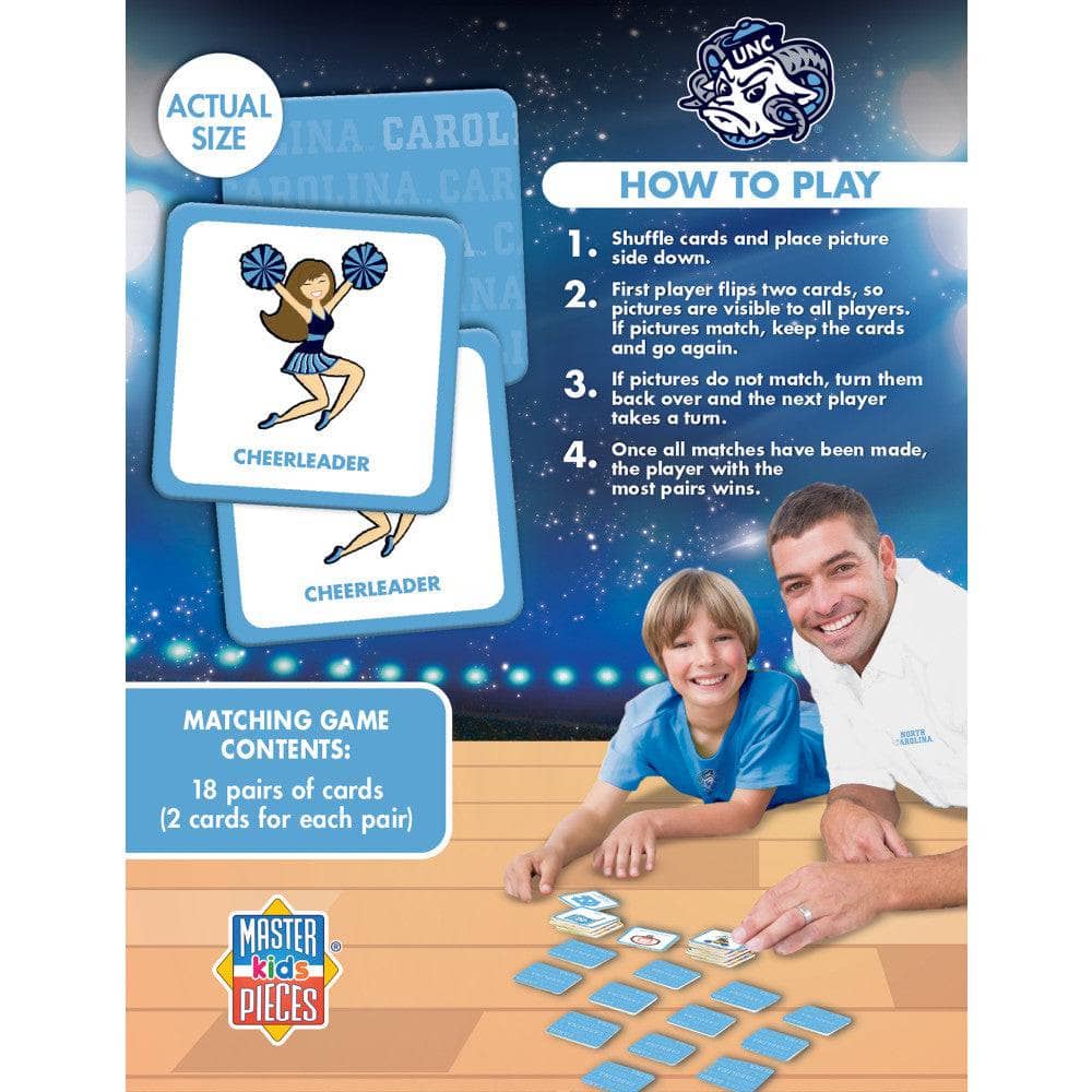 UNC Tar Heels Matching Game