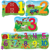123's - Educational 4-Pack Jigsaw Puzzles