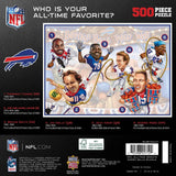 Buffalo Bills - All-Time Greats 500 Piece Jigsaw Puzzle