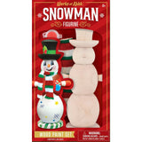 Snowman Wood Paint Set
