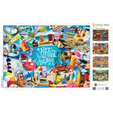 Greetings From the Beach - 500 Piece Jigsaw Puzzle
