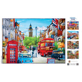 Travel Diary - London 500 Piece Jigsaw Puzzle