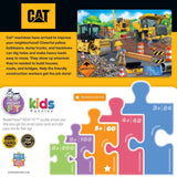 CAT - Parking Lot 60 Piece Jigsaw Puzzle