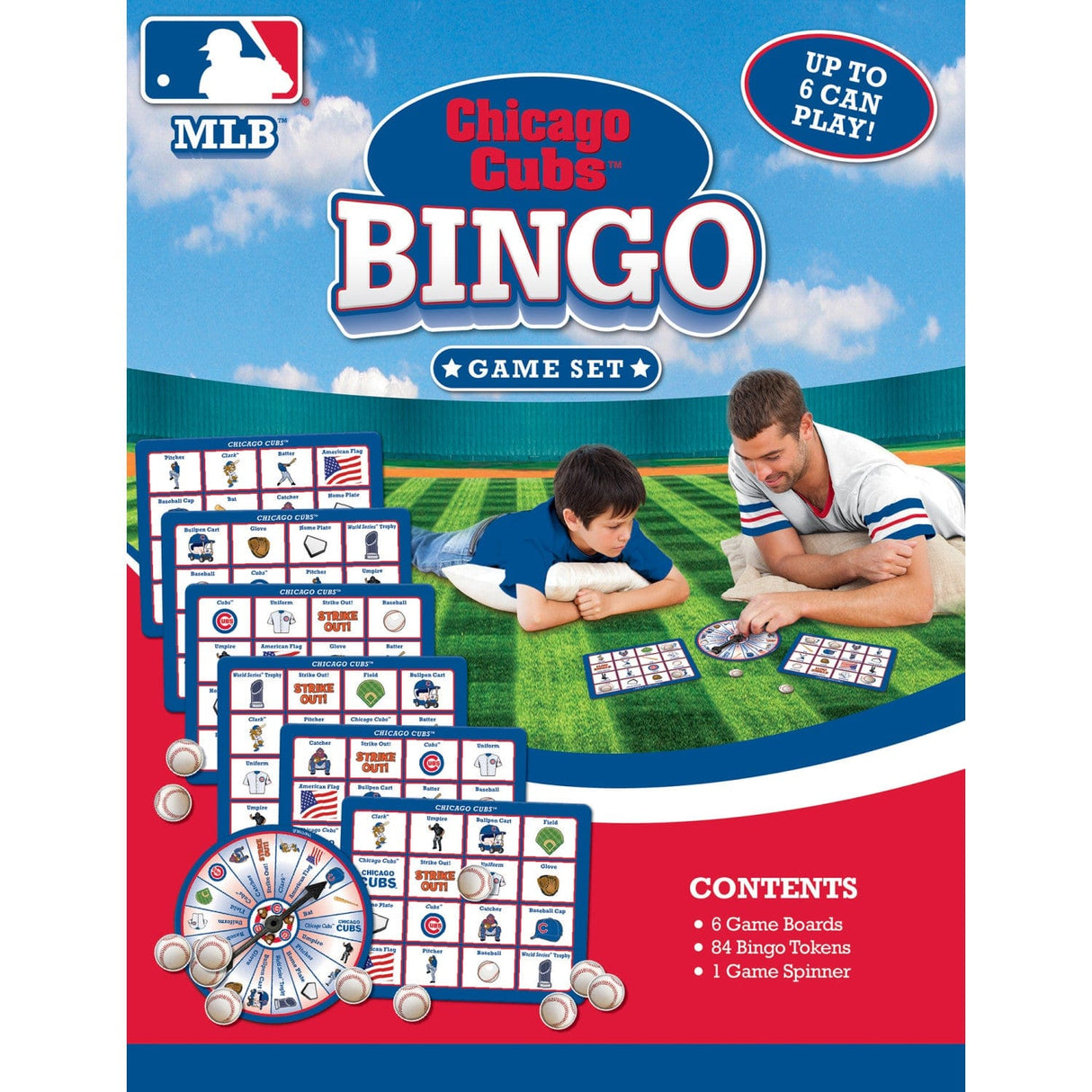 Chicago Cubs MLB Bingo Game