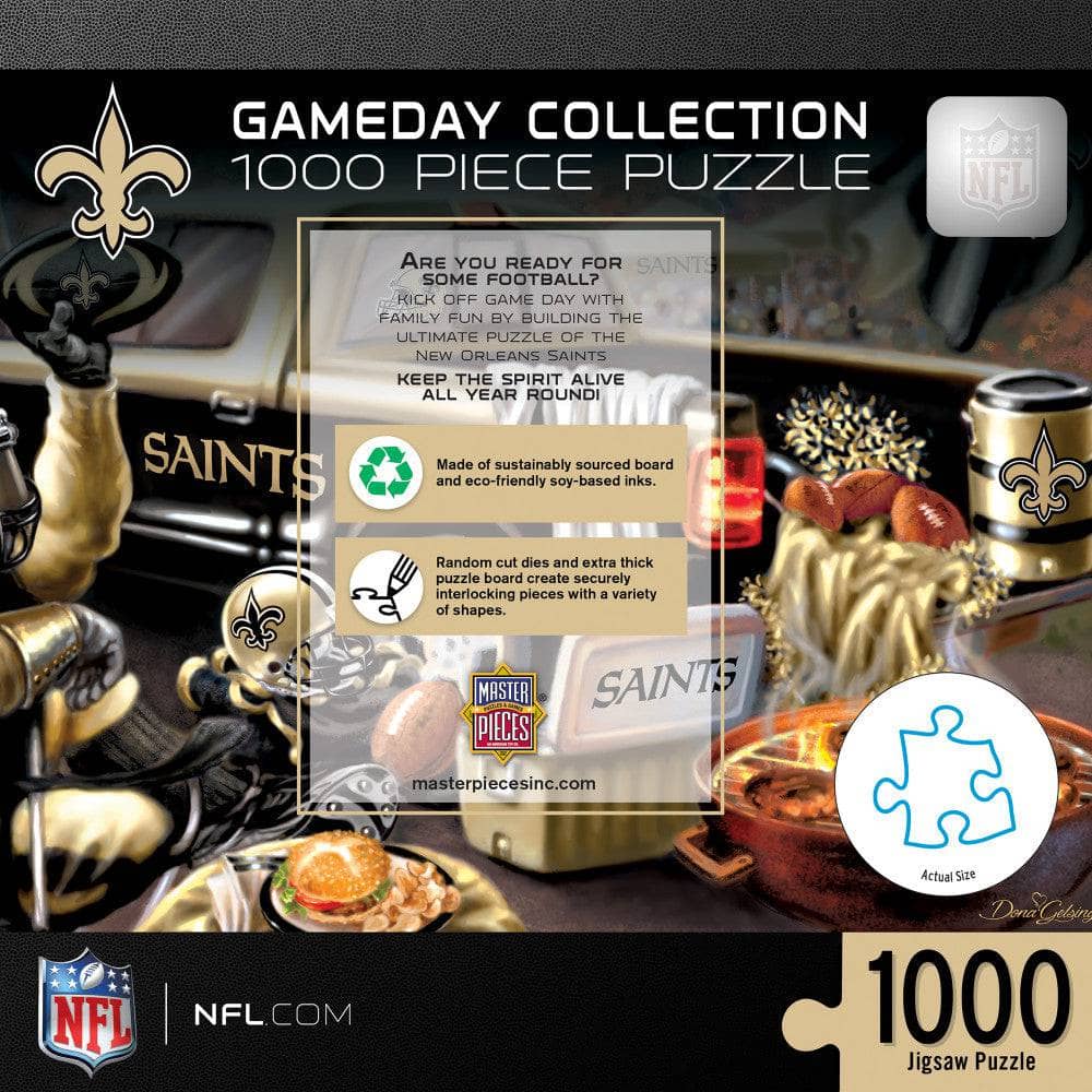 New Orleans Saints - Gameday 1000 Piece Jigsaw Puzzle