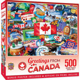 Greetings From Canada - 500 Piece Jigsaw Puzzle