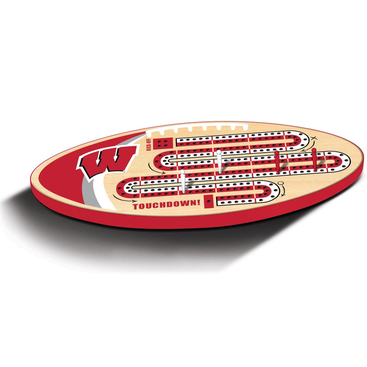 Wisconsin Badgers Cribbage