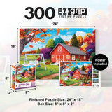 Memory Lane - Harvest Breeze 300 Piece EZ Grip Jigsaw Puzzle