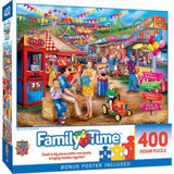 Family Time - Day at the Fairgrounds 400 Piece Jigsaw Puzzle