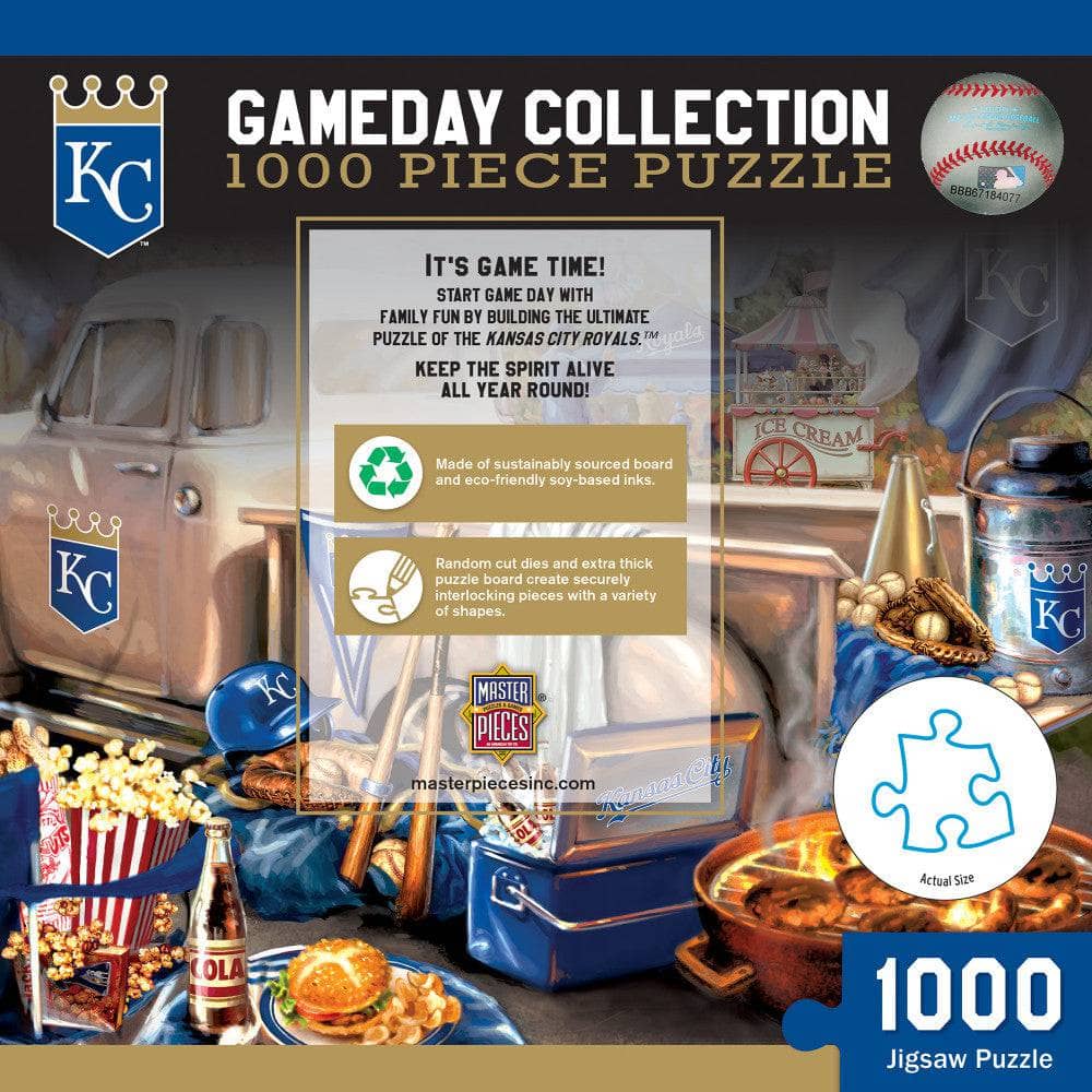 Kansas City Royals - Gameday 1000 Piece Jigsaw Puzzle