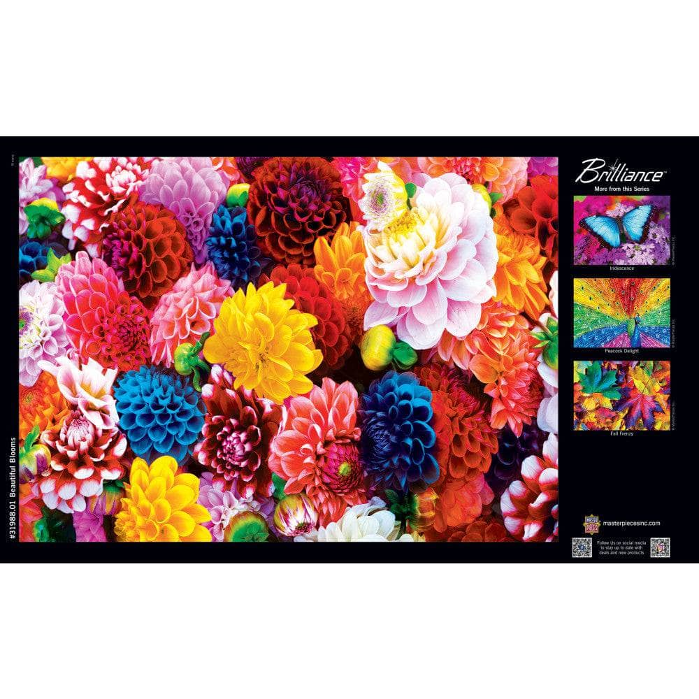 Brilliance - Beautiful Blooms 500 Piece Jigsaw Puzzle