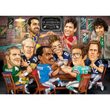NFL All-Time Greats - Quarterbacks Club 500 Piece Jigsaw Puzzle