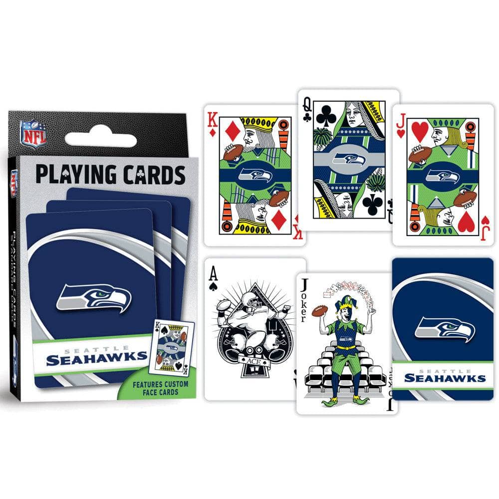 Seattle Seahawks Playing Cards - 54 Card Deck