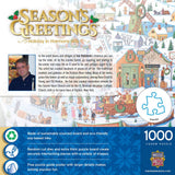 Season's Greetings - Holiday in Harmony Hills 1000 Piece Jigsaw Puzzle