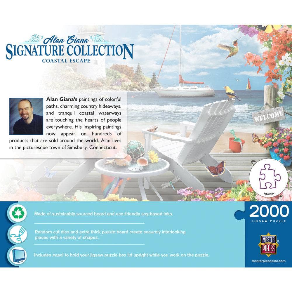 Signature Collection - Coastal Escape 2000 Piece Jigsaw Puzzle