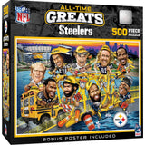 Pittsburgh Steelers - All-Time Greats 500 Piece Jigsaw Puzzle