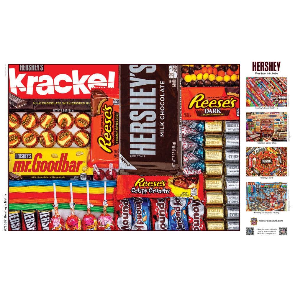 Hershey's Matrix - 1000 Piece Jigsaw Puzzle
