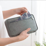 Dream Travel Family Large Passport Holder, Wallet, Ticket, and Document Case